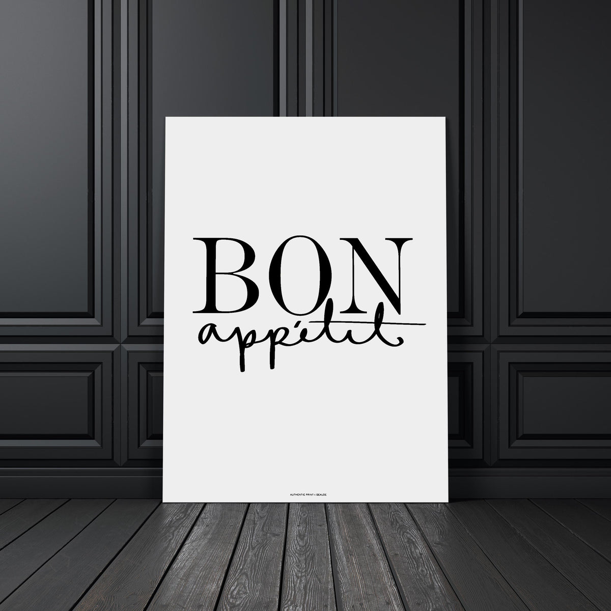 Bon Appétit Poster