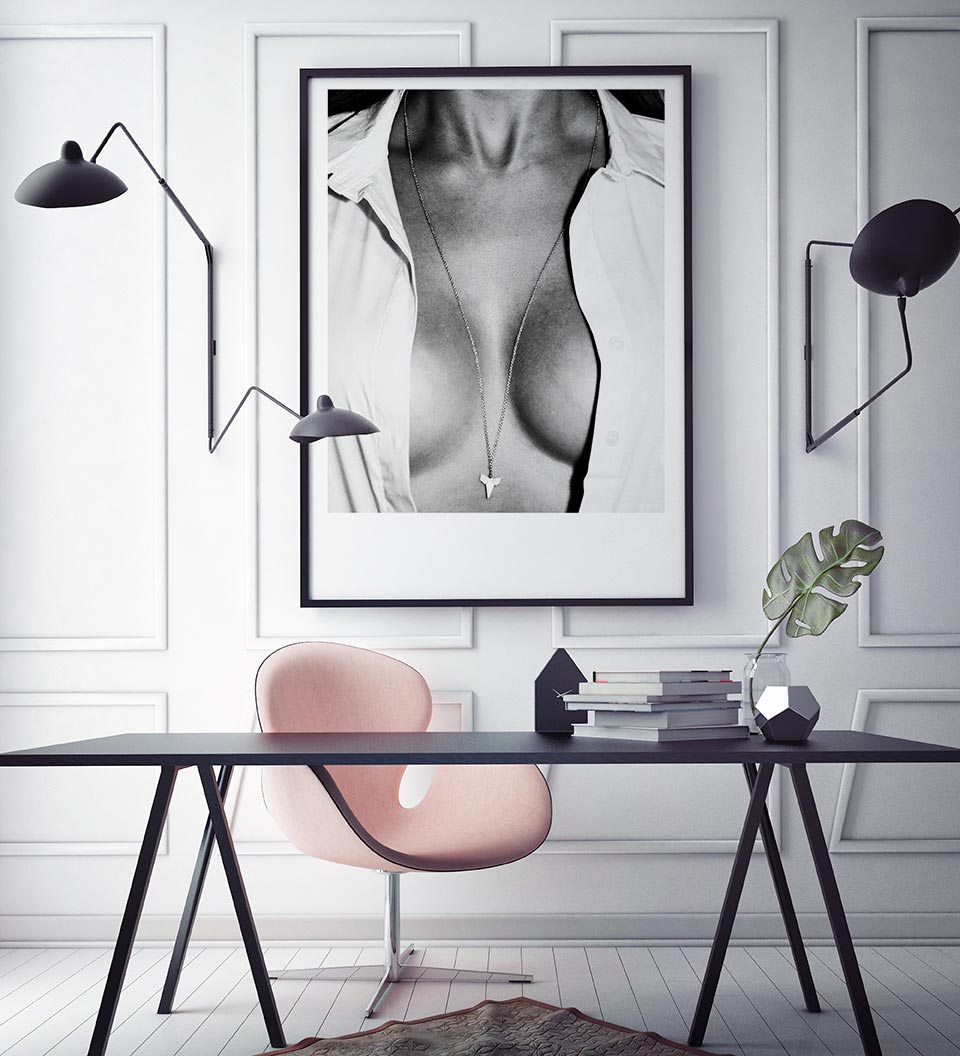 Bare/ Bröst poster
