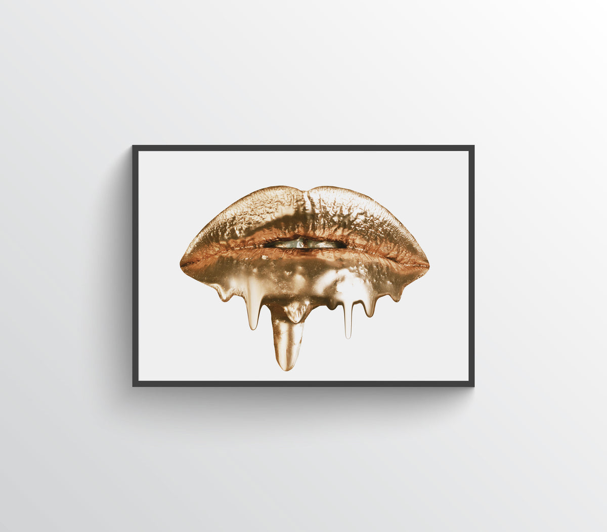 Afterglow gold poster