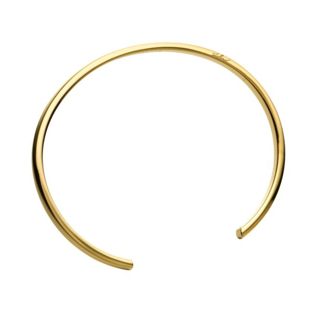 Tunt ställbart armband med gravyr "älskad"