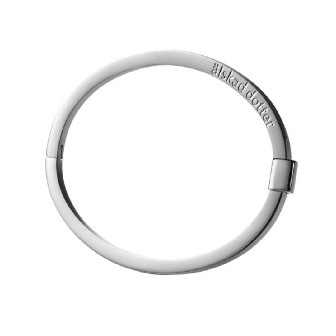 Stelt armband gravyr, Stål / Guld / Rosé