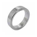 6mm Slät ring, stål/guld/rosé - INKL. GRAVYR