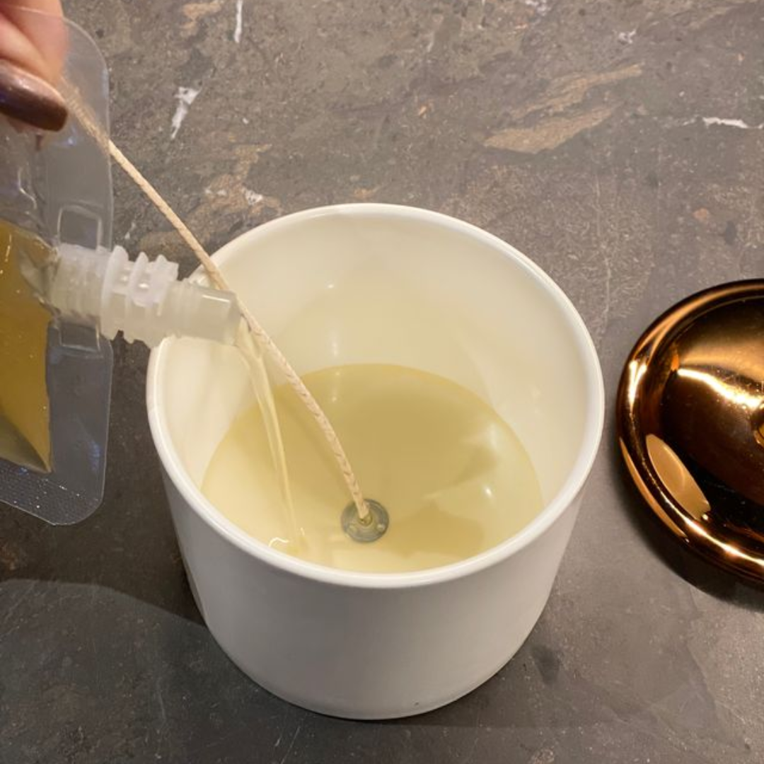 Refill / påfylling för doftljus, sojavax. +60h ...