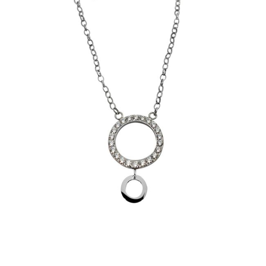 "Mamma Barn" halsband med strass, 1-4 barn