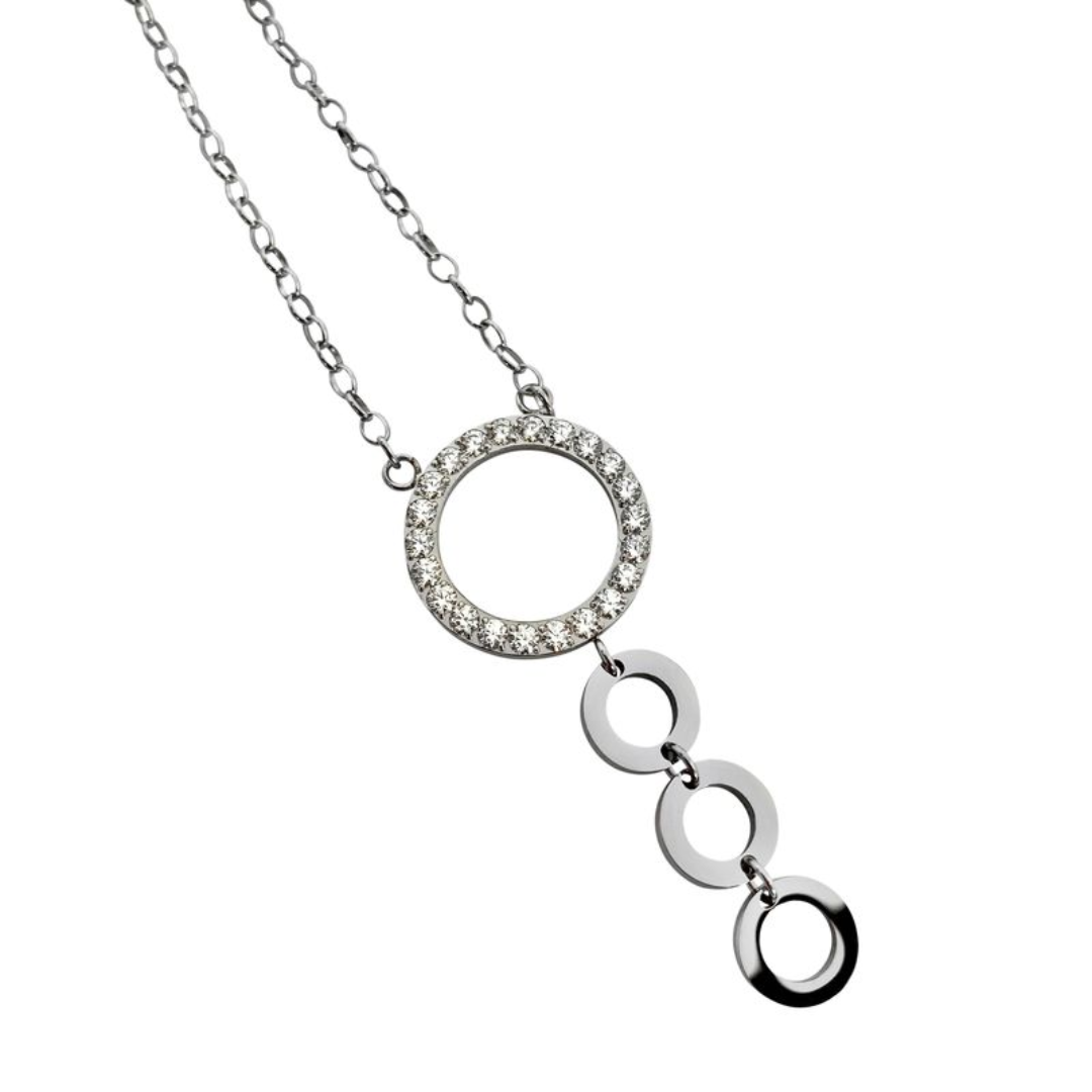 "Mamma Barn" halsband med strass, 1-4 barn