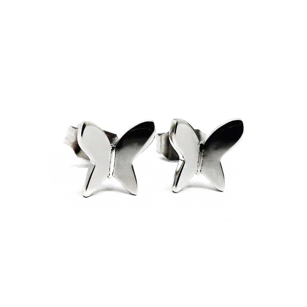 Nätta små örhängen med superfin fjärils-design. Ca 1cm.