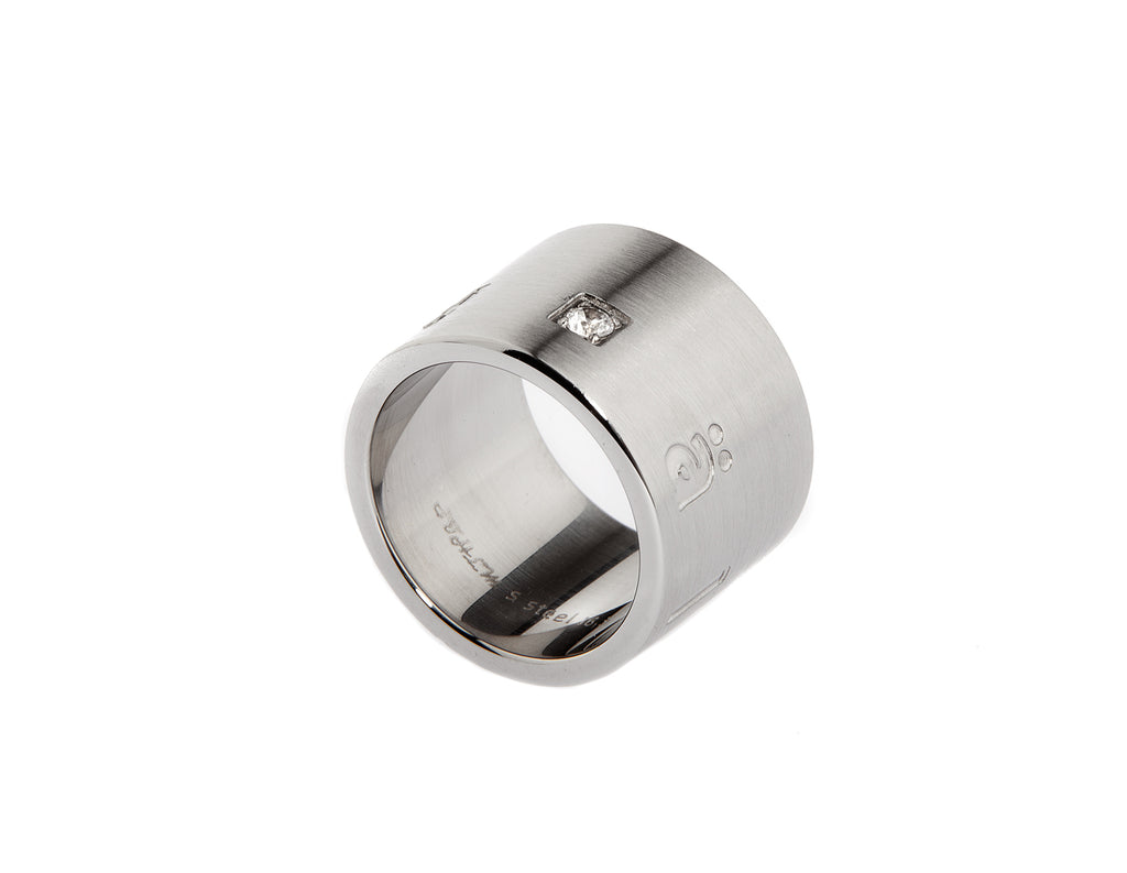 Fantastisk 14mm bred kärleksring för alla tillfällen